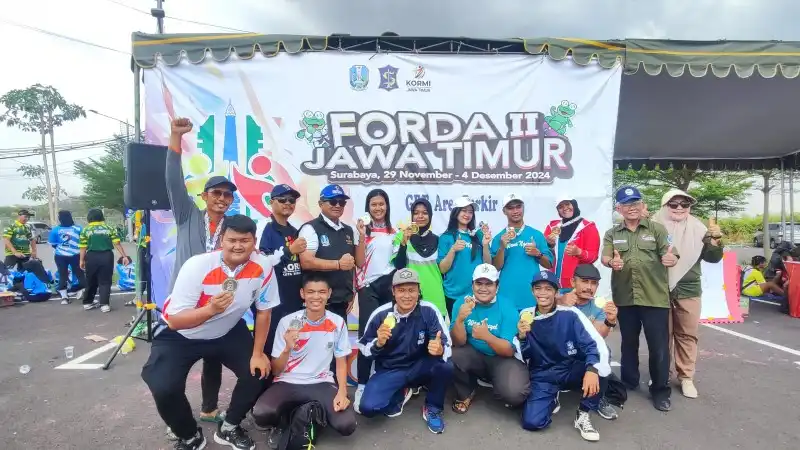 Inorga Persatuan Olahraga Tradisional Indonesia (PORTINA) di FORDA Jatim II/2024. Foto: Sultan/JNR