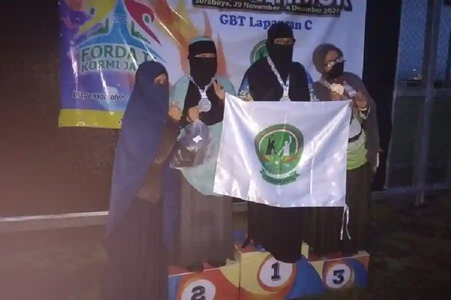 Pemenang FESPATI FORDA Jatim II 2024 Kategori Dewasa Putri. Foto : Dok. TD FESPATI