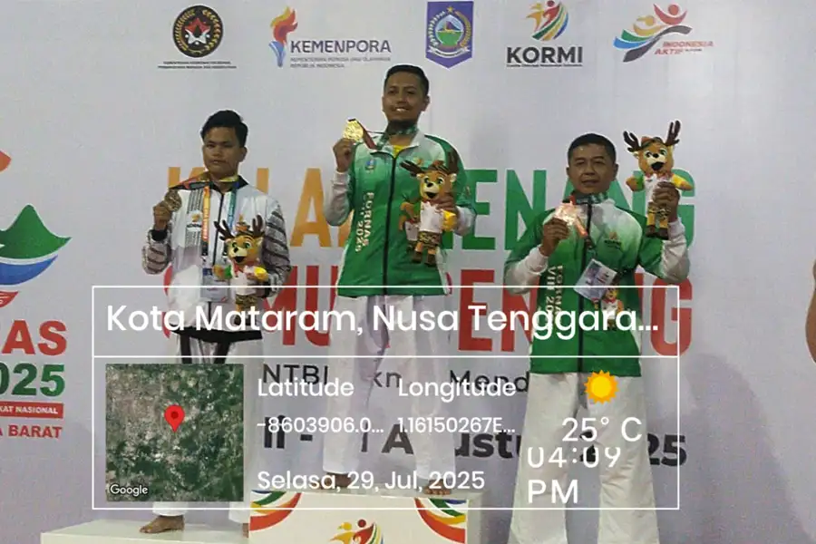 DKKI Jatim Raih Lima Medali di Fornas NTB, Bukti Semangat Juang Pendatang Baru